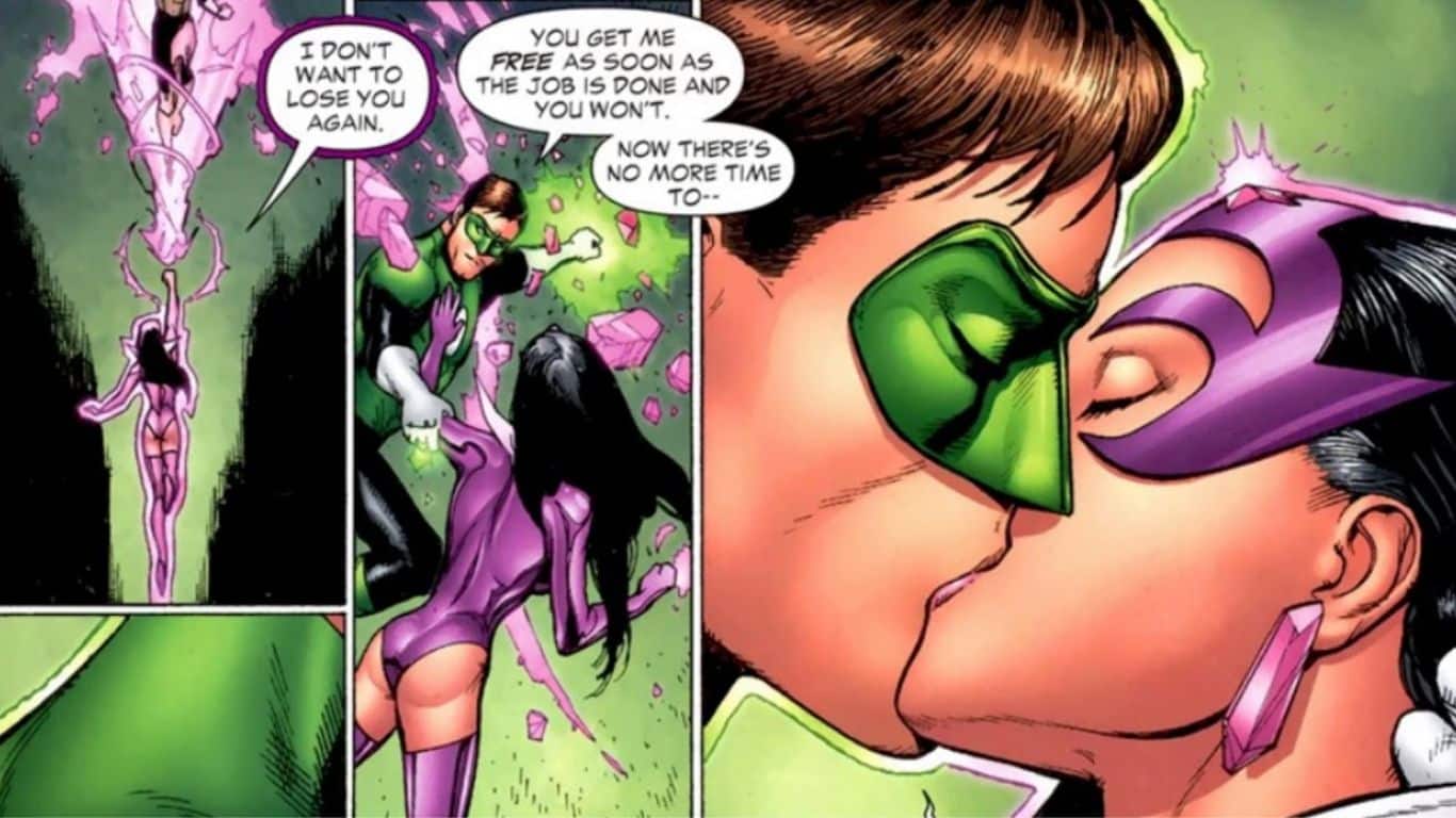 Hal Jordan and Carol Ferris