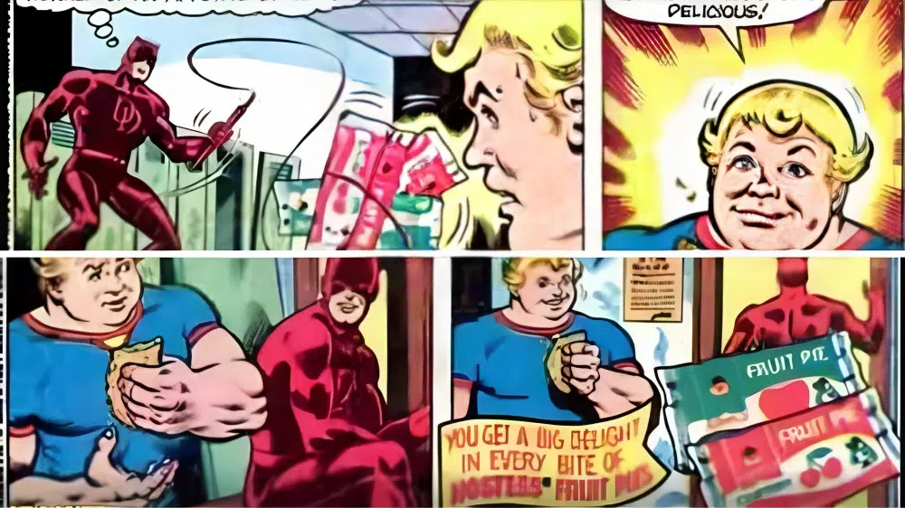 Hostess fruit cake - Daredevil