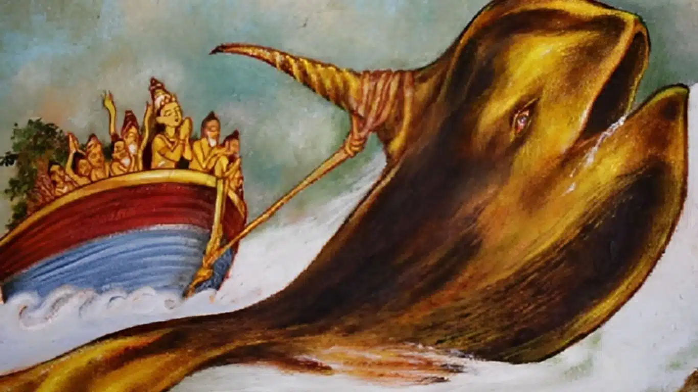 Legendary Sea Creatures From Different Mythology - Matsya