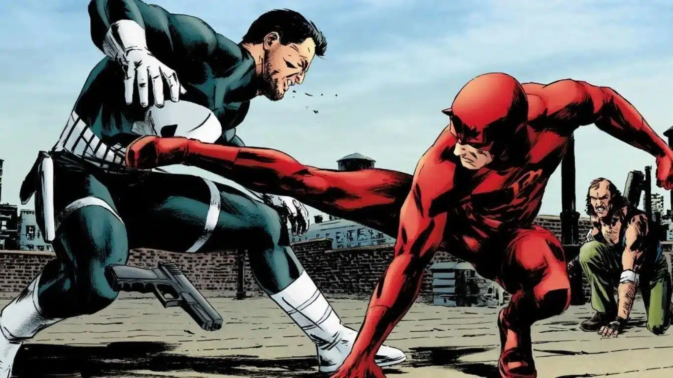 10 Greatest Hand-To-Hand Fights in Marvel Comics - Punisher vs. Daredevil