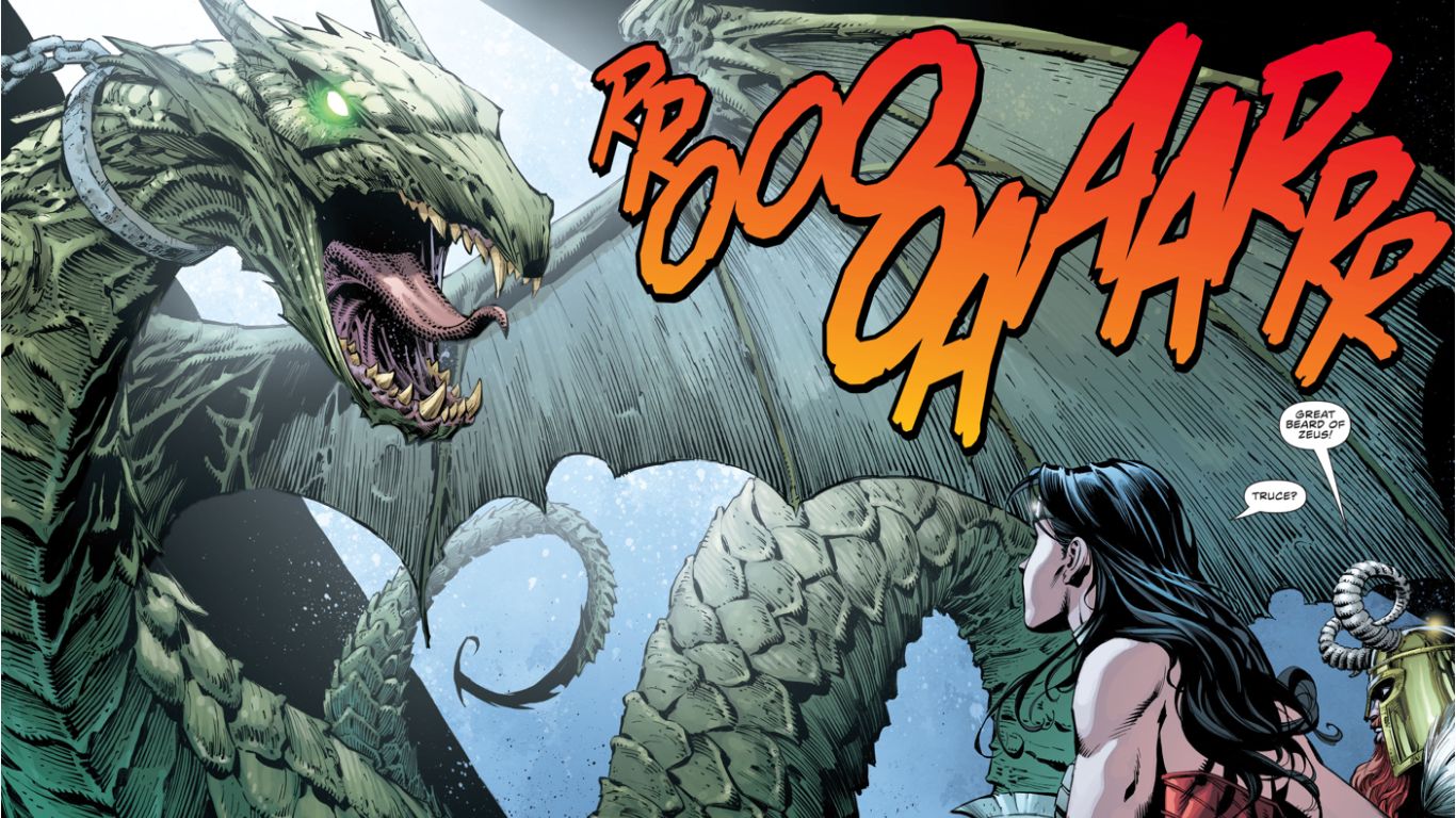 Most Powerful Dragons In DC Comics - Typhoeus