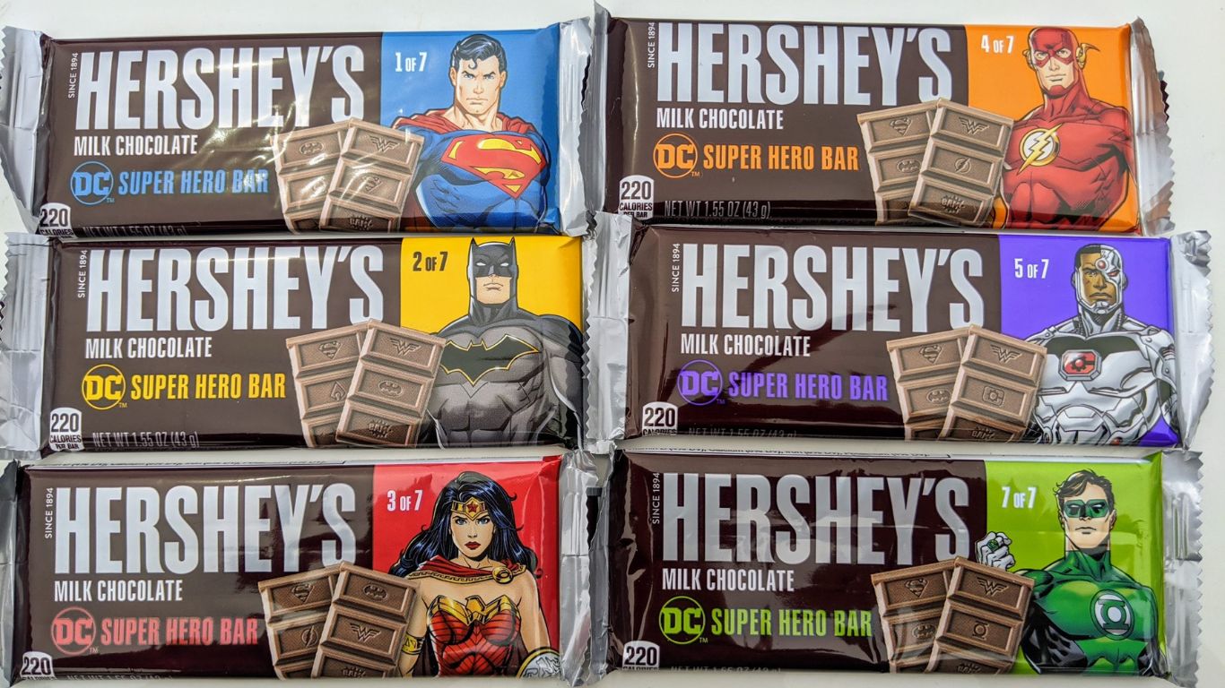 Hershey's - DC Superheroes