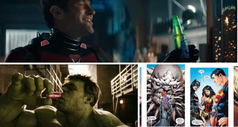 Top 7 Consumable Products Endorsed by Comics Superheroes