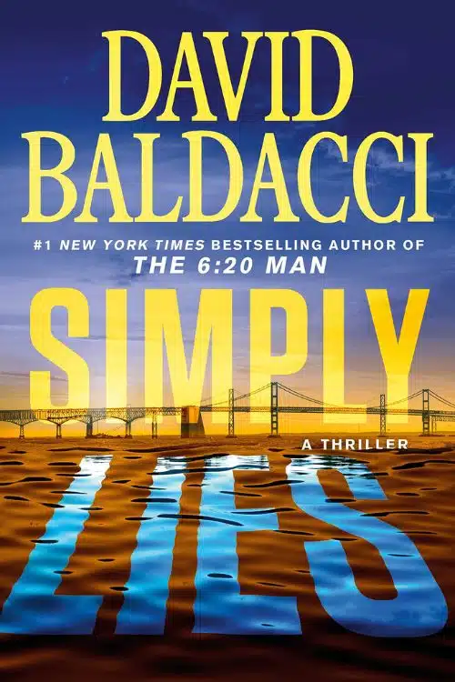 15 Most Anticipated Books of April 2023 - Simply Lies by David Baldacci