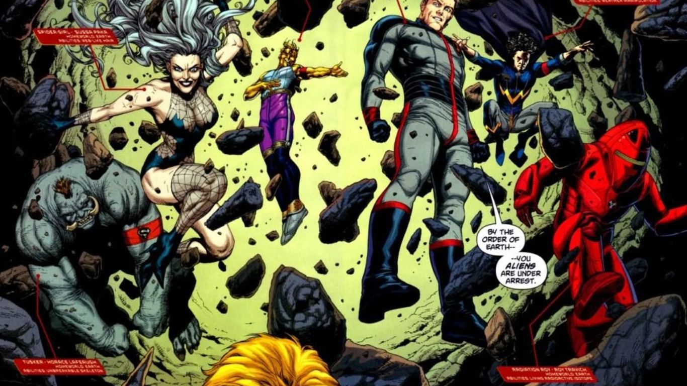 Teams Superman Has Led in Comic Book History - The Justice League Of Earth