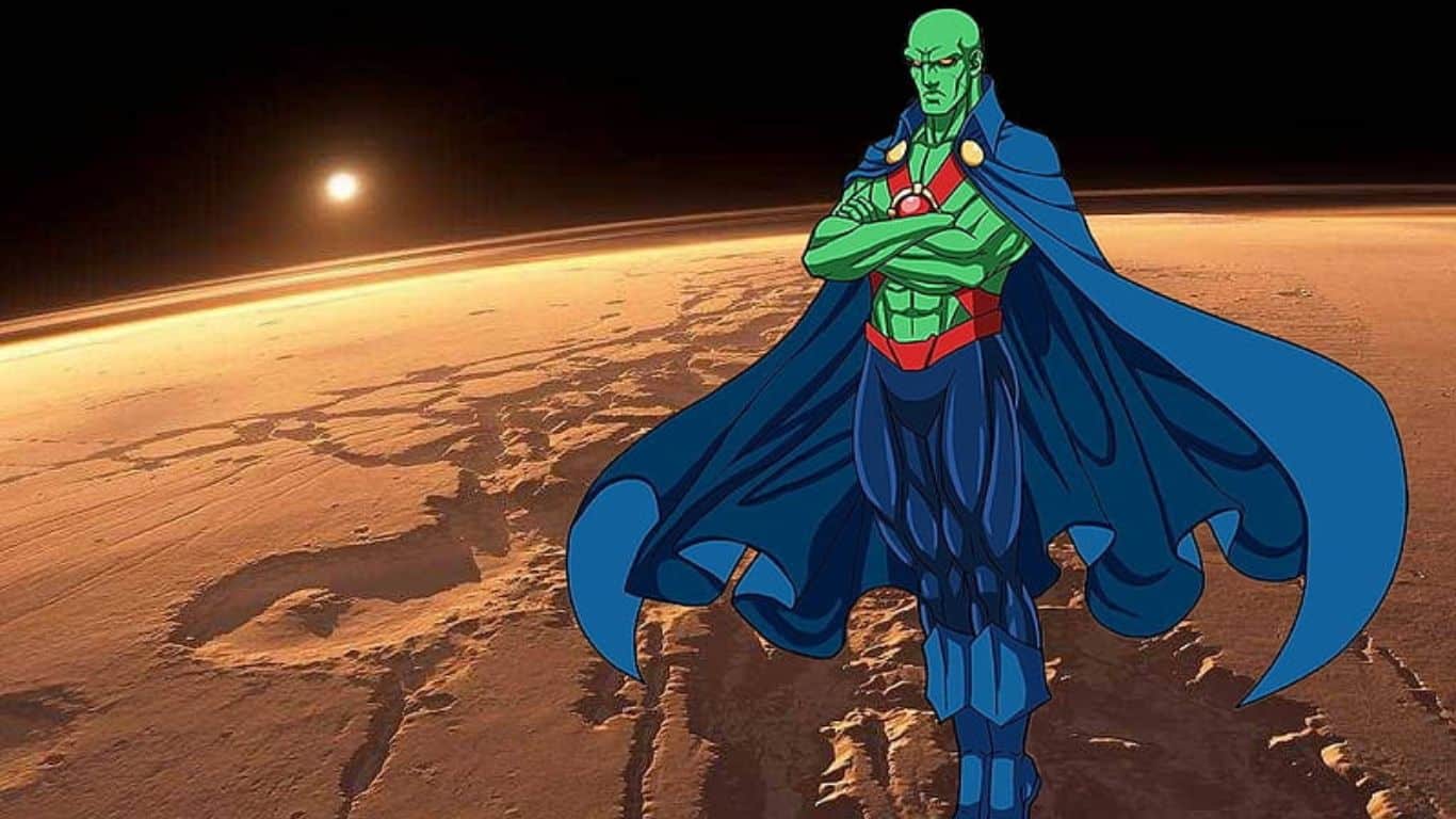 Top 10 Green Comic Book Superheroes - Martian Manhunter (DC Comics)