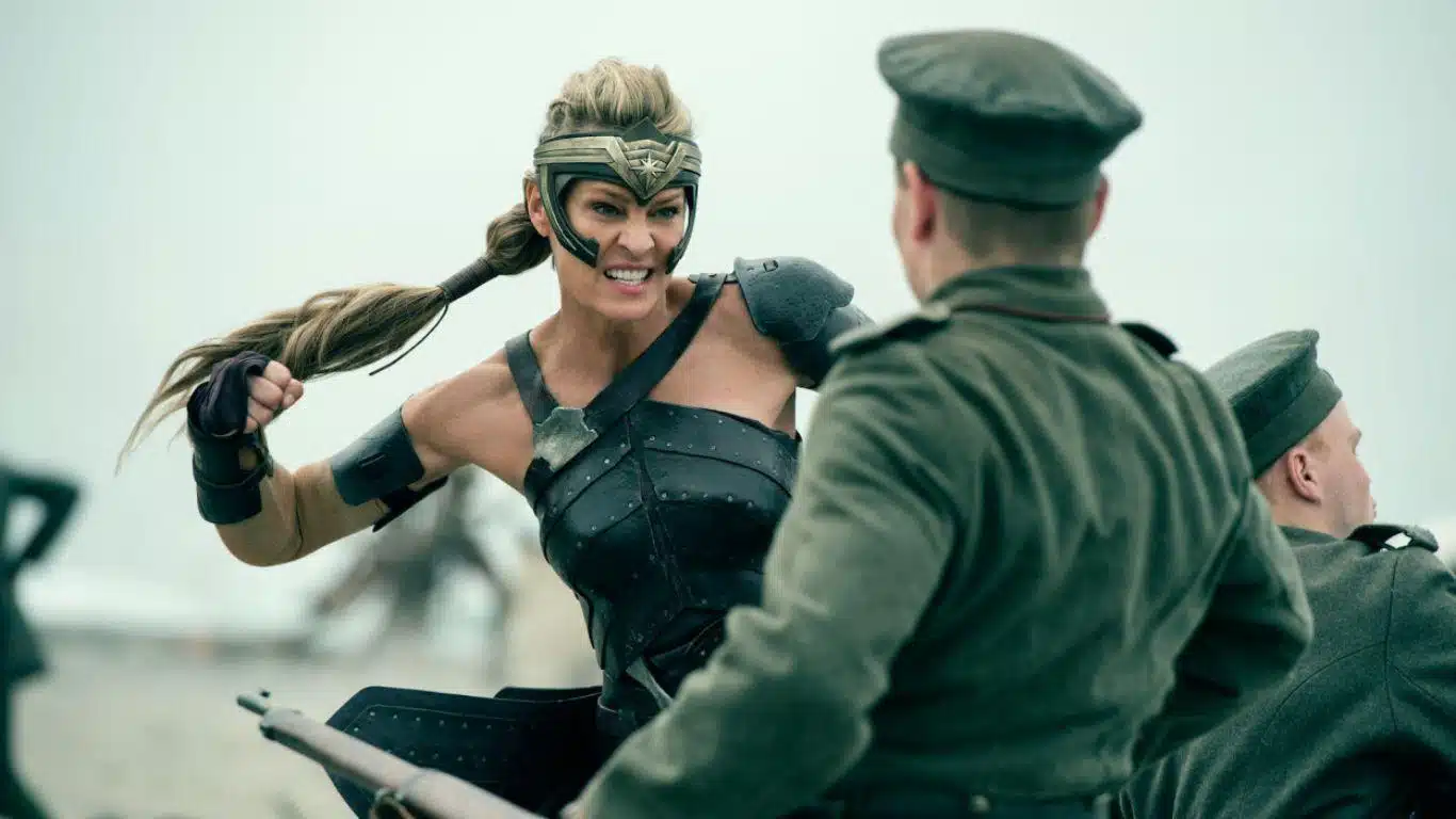 10 Best Fight Scenes in DC Movies - Antiope vs Germans