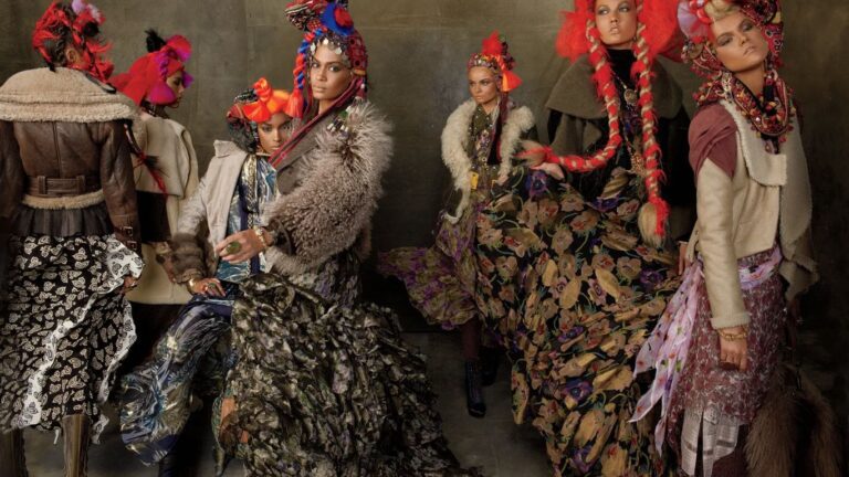 Moda folclórica: mezcla de cuentos legendarios con estilos modernos