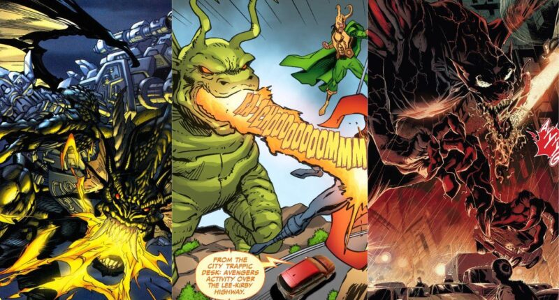 Most Powerful Dragons In Marvel Comics