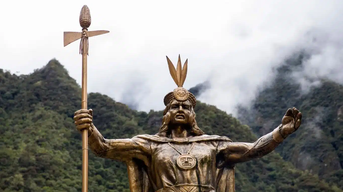 Inti - Sun God and ruler of the heavens in Inca mythology