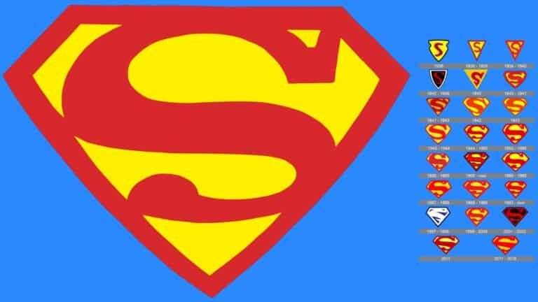 La historia y la evolución del logotipo icónico de Superman
