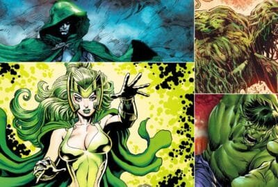 十大绿色漫画超级英雄