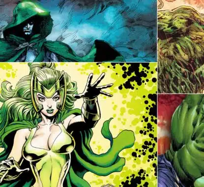 Top 10 Green Comic Book Superheroes