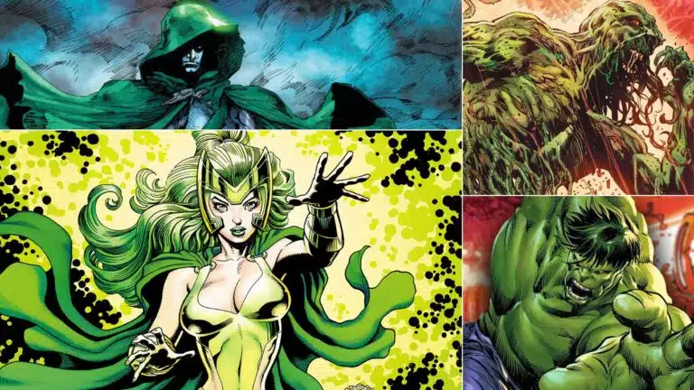 Top 10 Green Comic Book Superheroes