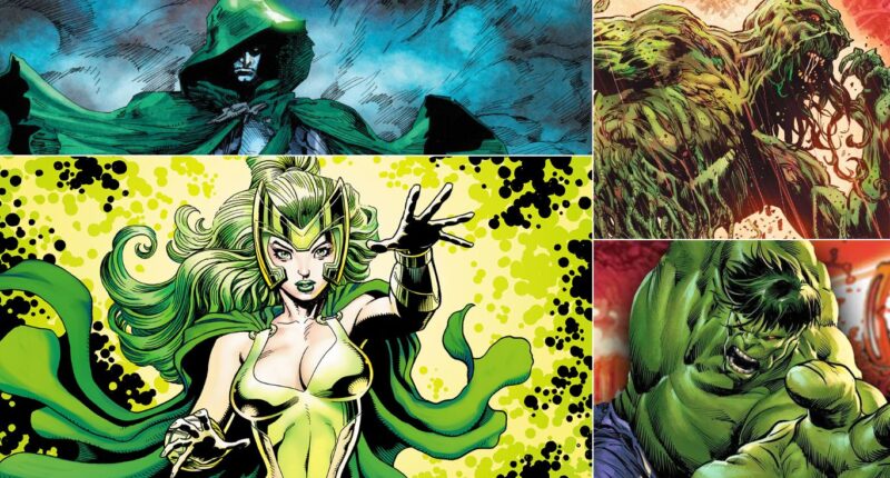 Top 10 Green Comic Book Superheroes