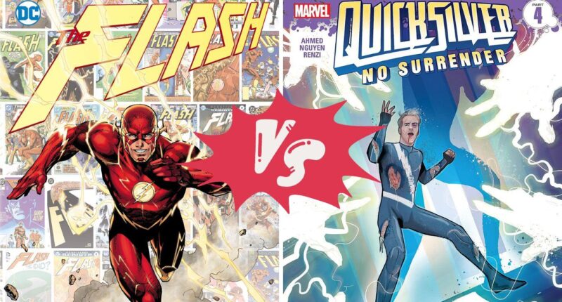Who is Faster "The Flash" From DC or "Quicksilver" From Marvel