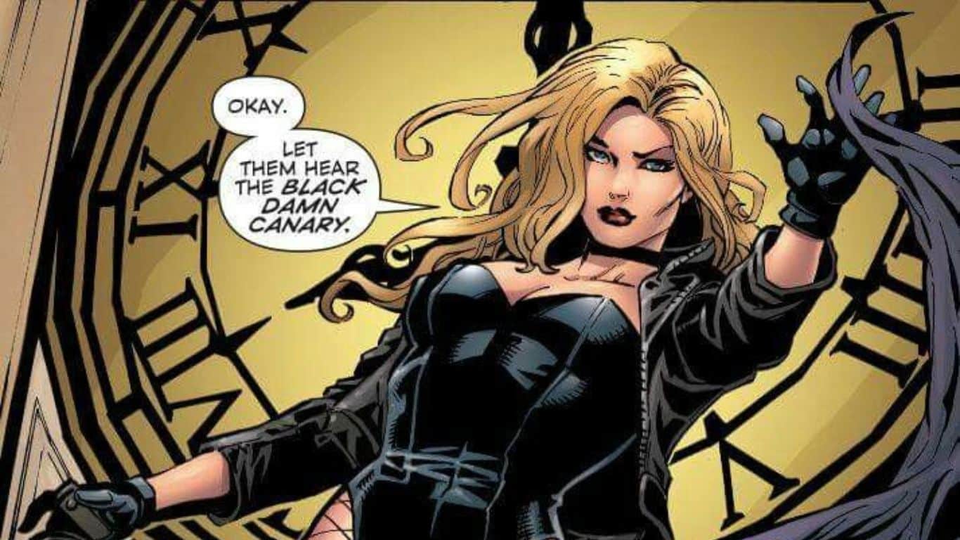 The Top 10 Superheroes with Names Beginning with B - Black Canary (DC Comics)