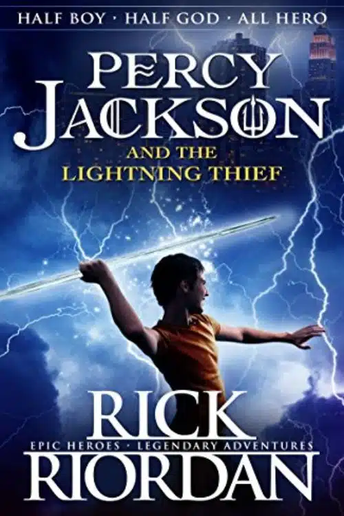 Great Books Based on The Greek Mythology - Percy Jackson and The Olympians series by Rick Riordan