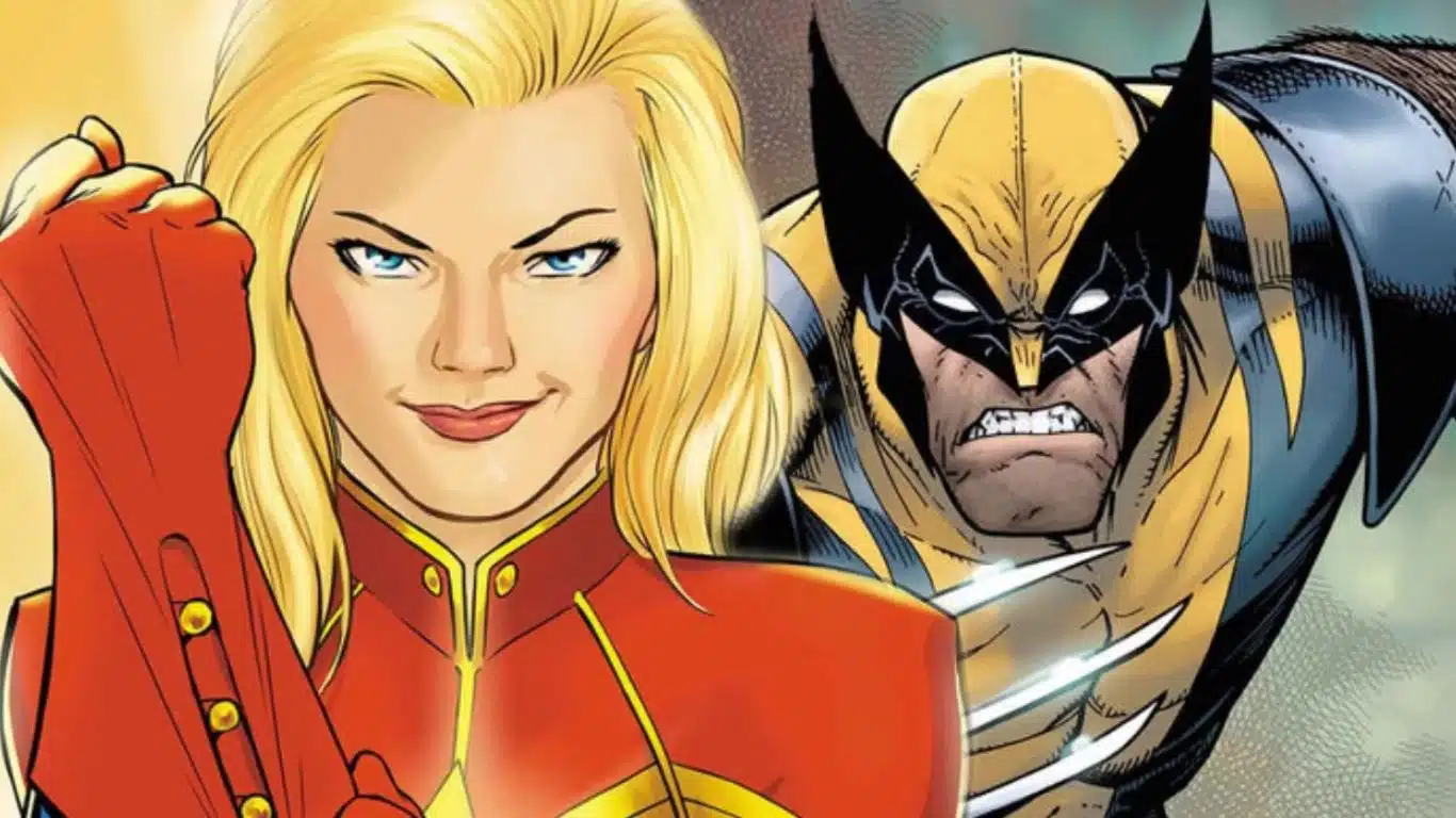 10 Weirdest Friendships in Comics Ever - Wolverine and Captain Marvel (Marvel Comics)