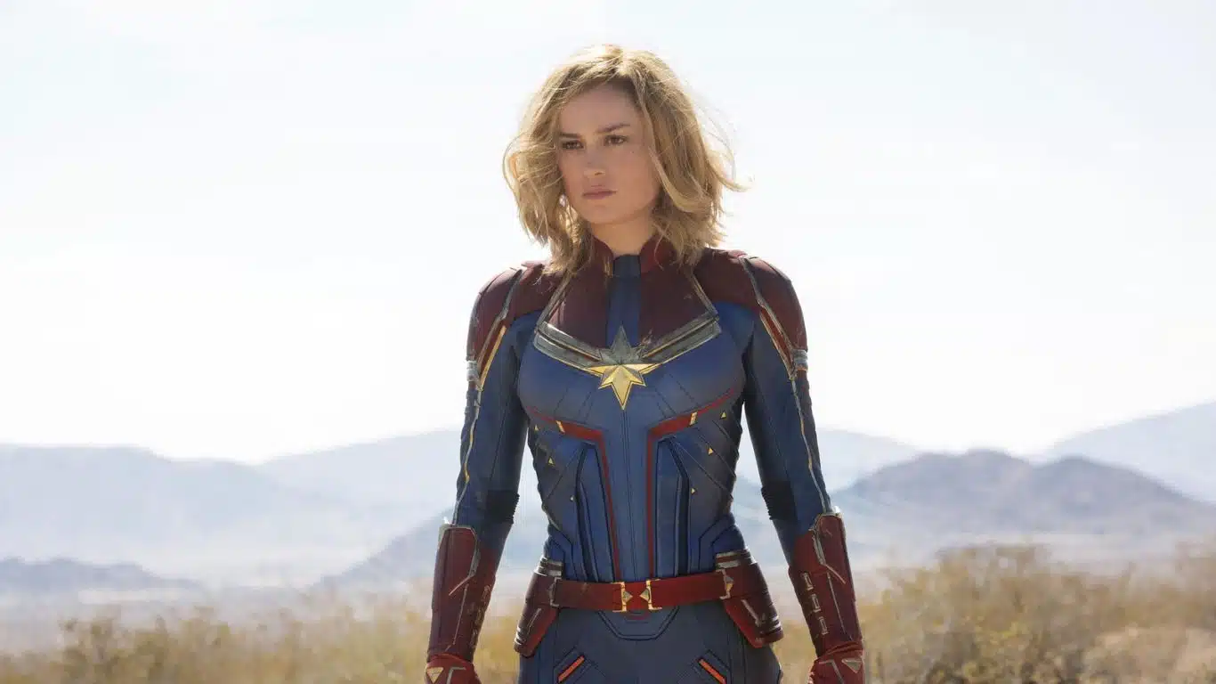 10 Most Beautiful Actresses in Marvel Movies - Brie Larson as Captain Marvel