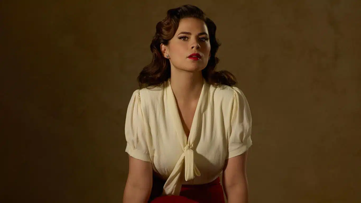 10 Most Beautiful Actresses in Marvel Movies - Hayley Atwell as Peggy Carter