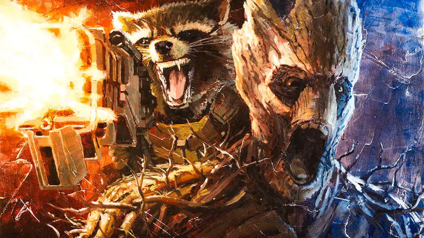 Rocket and Groot