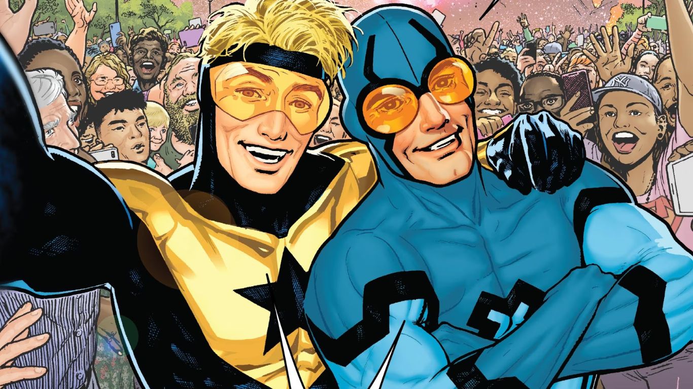The Top 10 Superheroes with Names Beginning with B - Blue Beetle (DC Comics)