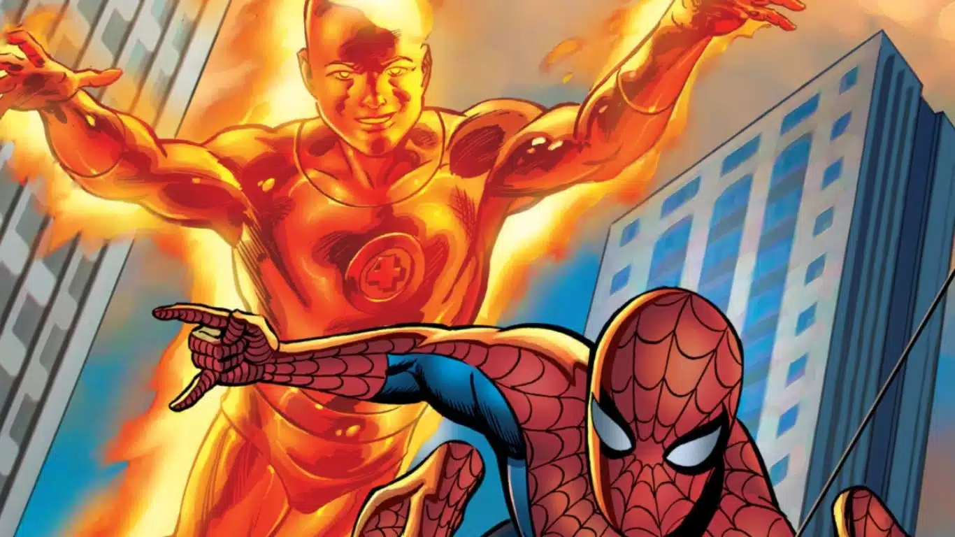 Spider-Man and The Human Torch