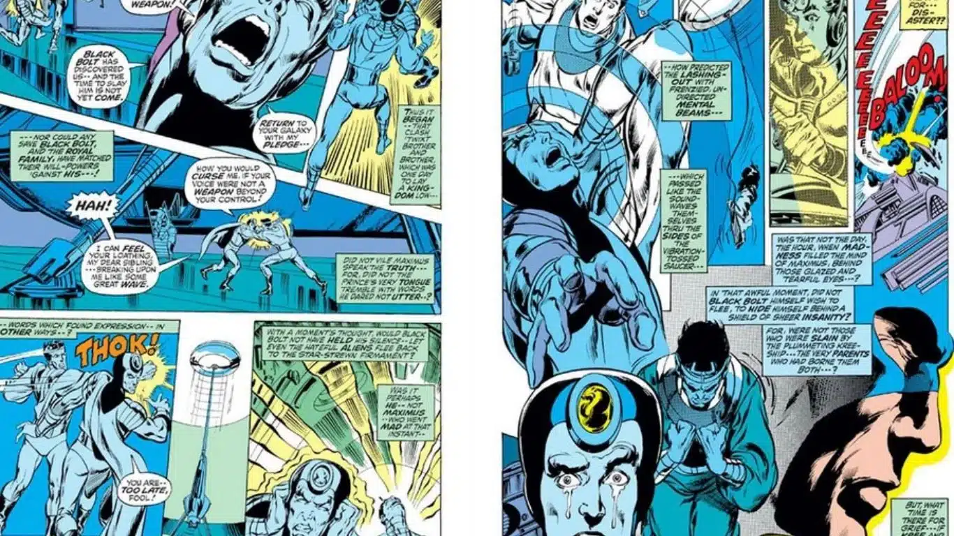 20 Superheroes from Marvel and DC with Dead Parents - Black Bolt (Marvel)