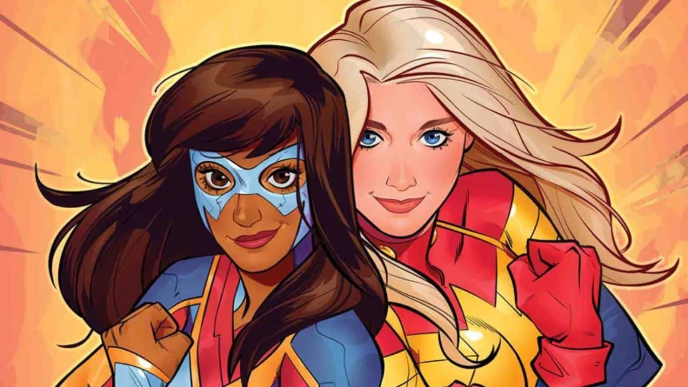 Captain Marvel and Ms.Marvel