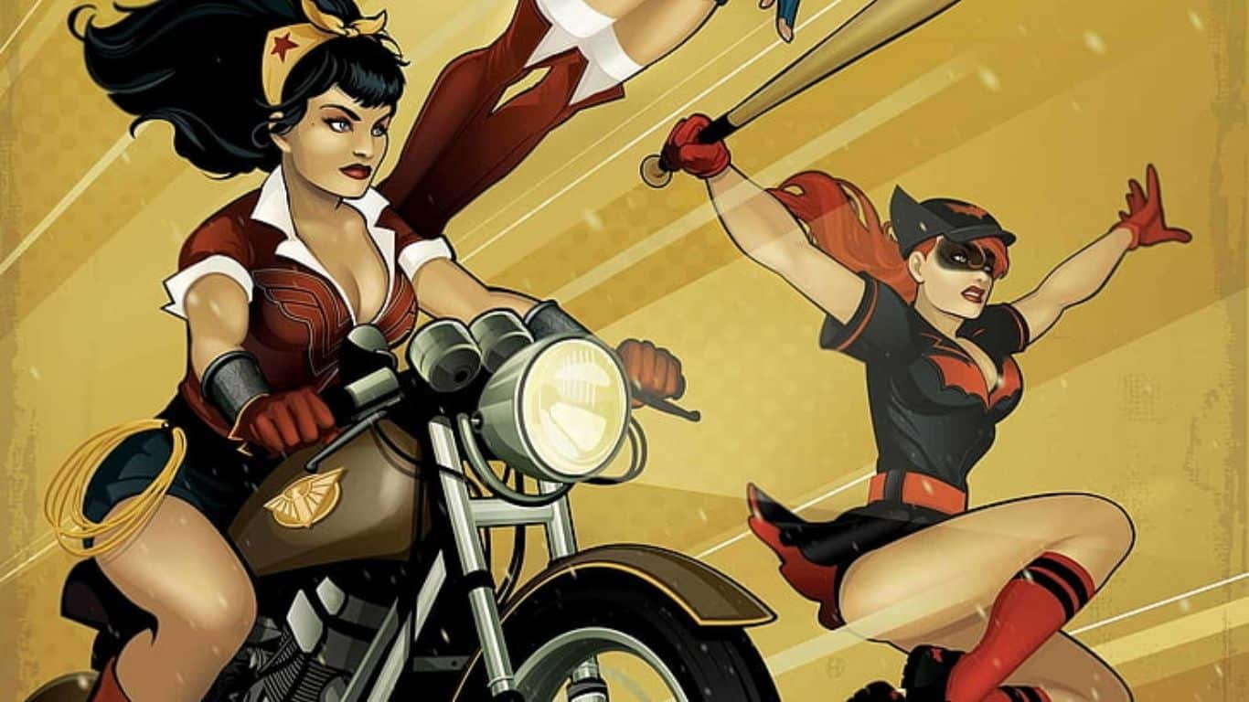 10 Fascinating Alternate Versions of Wonder Woman - Bombshell Wonder Woman