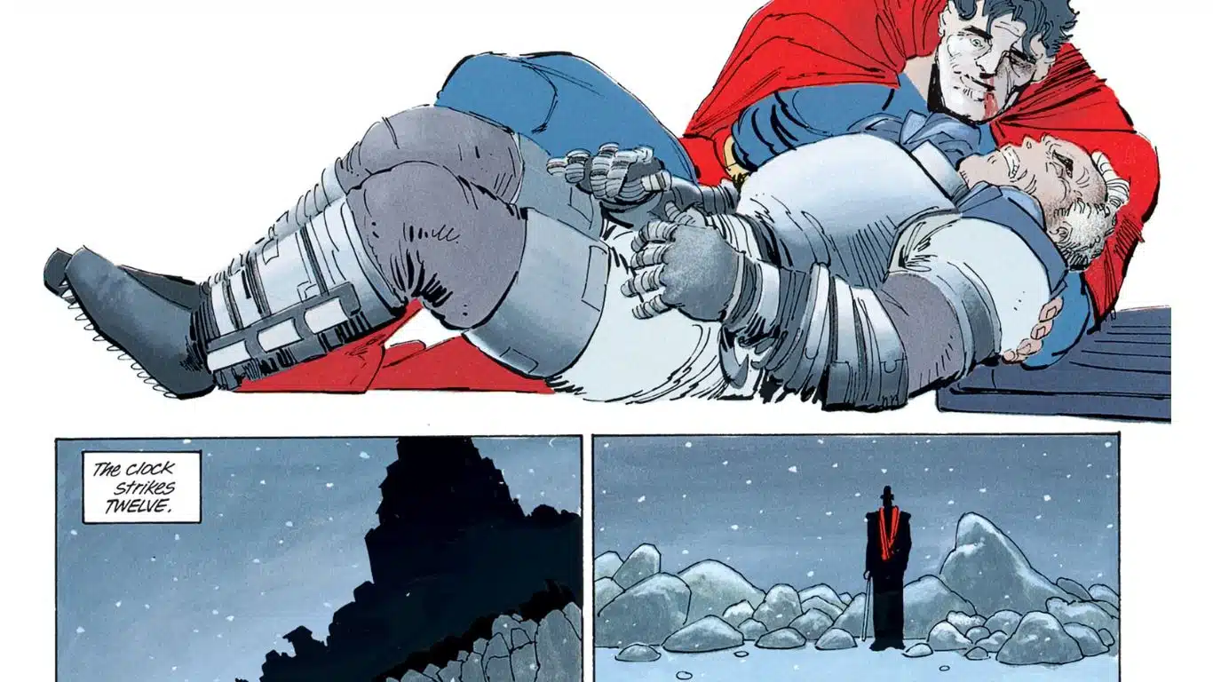 Batman's Most Memorable Deaths: Who Did the Deed? - Batman is killed by Superman in  "Dark Knight"