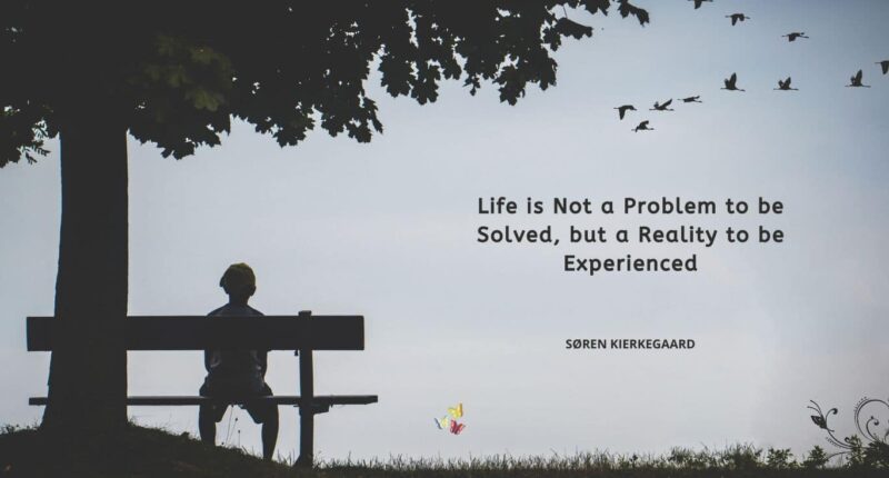 Life is Not a Problem to be Solved, but a Reality to be Experienced