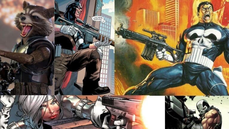 Clasificación de 10 personajes de Marvel que usan armas