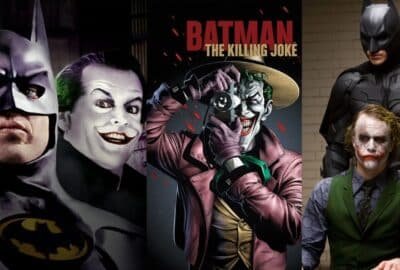 在电影和连续剧中对蝙蝠侠和小丑的排名