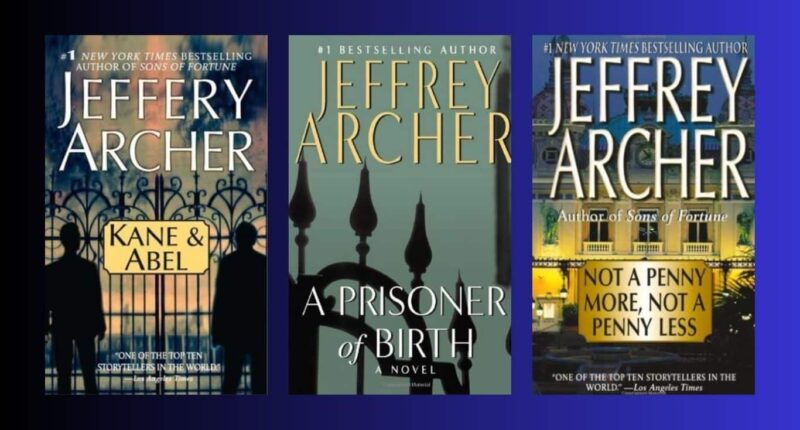 Top 10 Books of Jeffrey Archer
