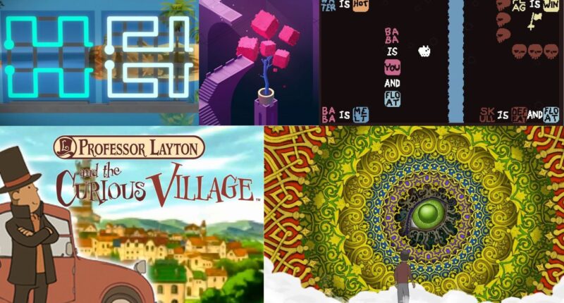 Top 10 Puzzle Video Games That Will Challenge Your Intelligence