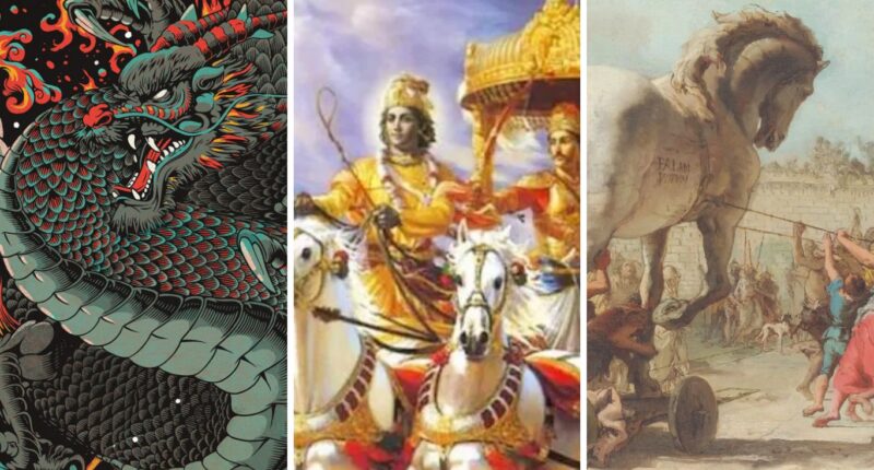 Which Mythological Epics Are Considered Masterpieces of Literature?