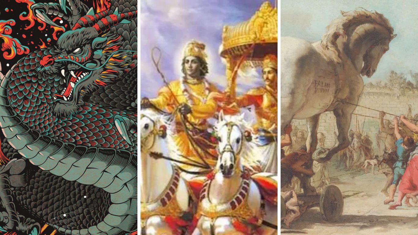 Which Mythological Epics Are Considered Masterpieces of Literature