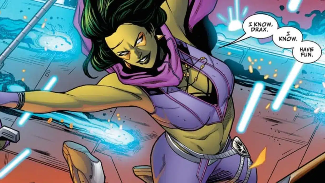 Top 10 Muscular Female Characters In Marvel Comics - Gamora