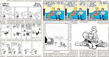 10 Newspaper Comic Strips with Exceptional Art Styles