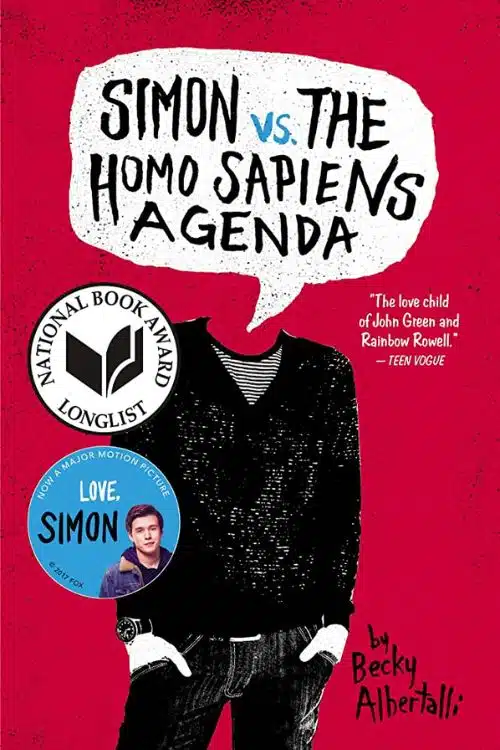 10 Books for Teenagers to Embark on an Epic Journey of Self-Discovery - "Simon vs. the Homo Sapiens Agenda" by Becky Albertalli