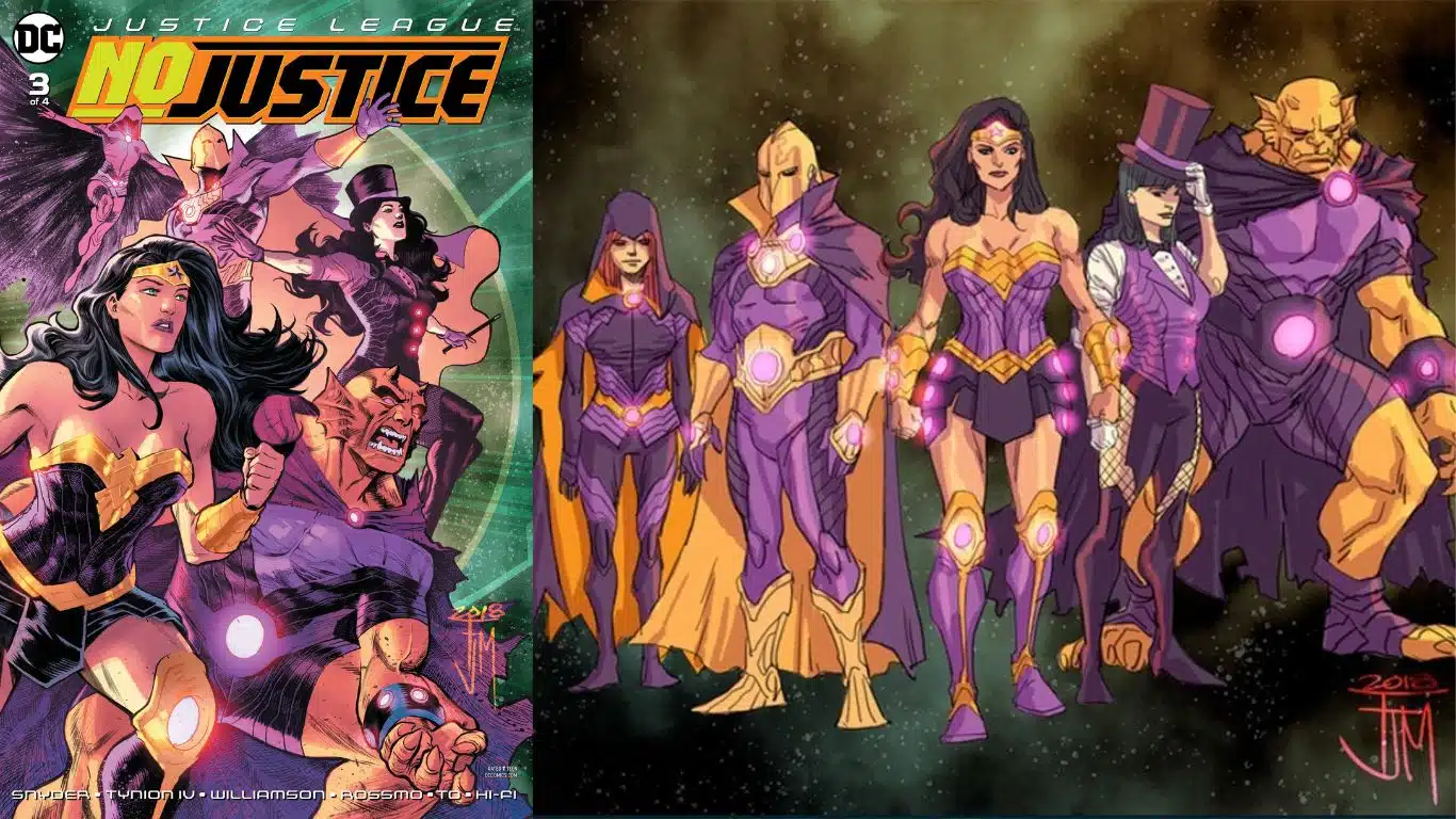 Top 10 Multiverse Events in DC Comics - Justice League: No Justice (2018)