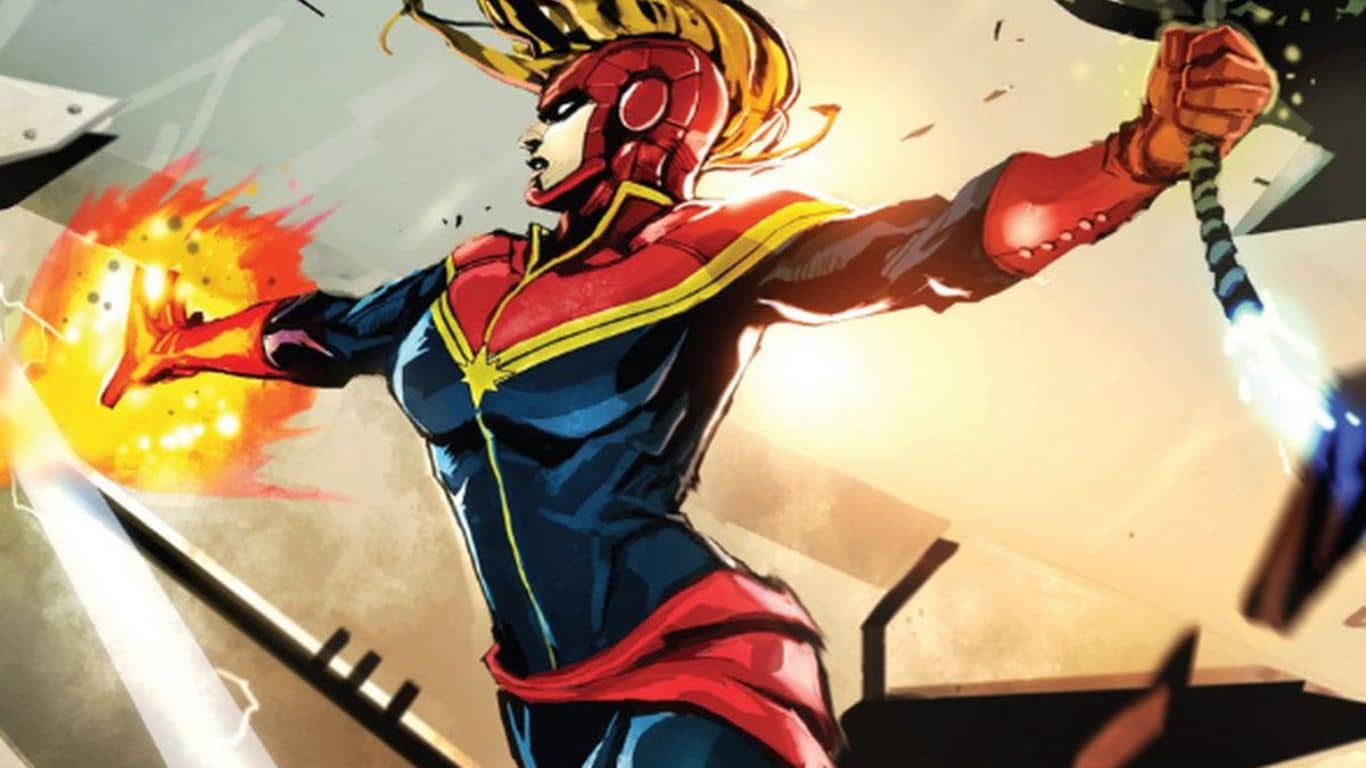 Top 10 Muscular Female Characters In Marvel Comics - Captain Marvel (Carol Danvers)