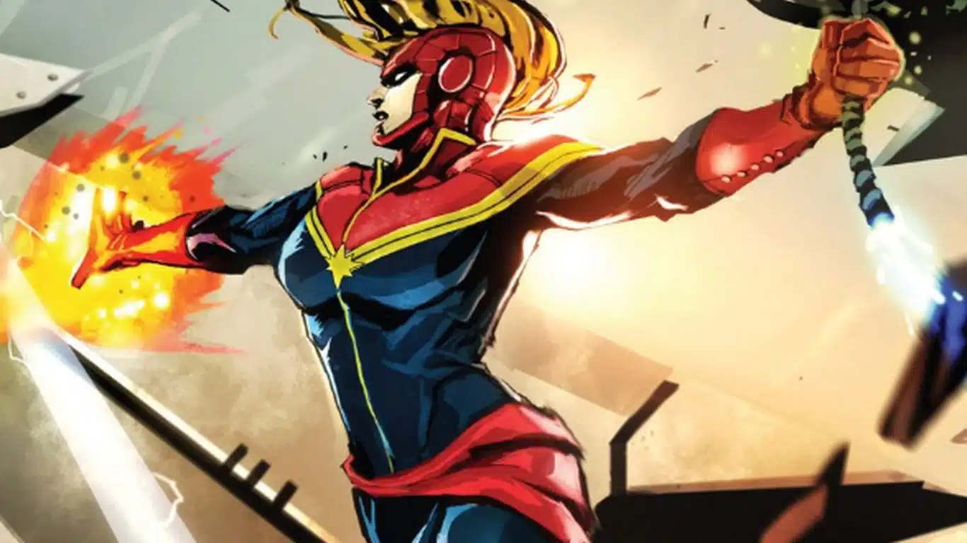 Top 10 Muscular Female Characters In Marvel Comics - Captain Marvel (Carol Danvers)