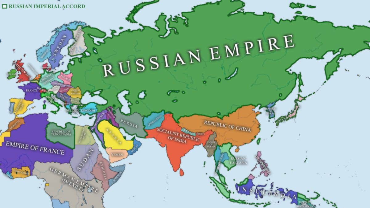Top 10 Largest Empires in Human History - The Russian Empire