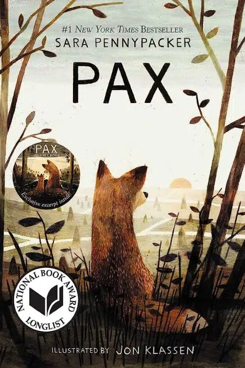 10 Must-Read Books for Kids During Summer Break 2023 - "Pax" by Sara Pennypacker 