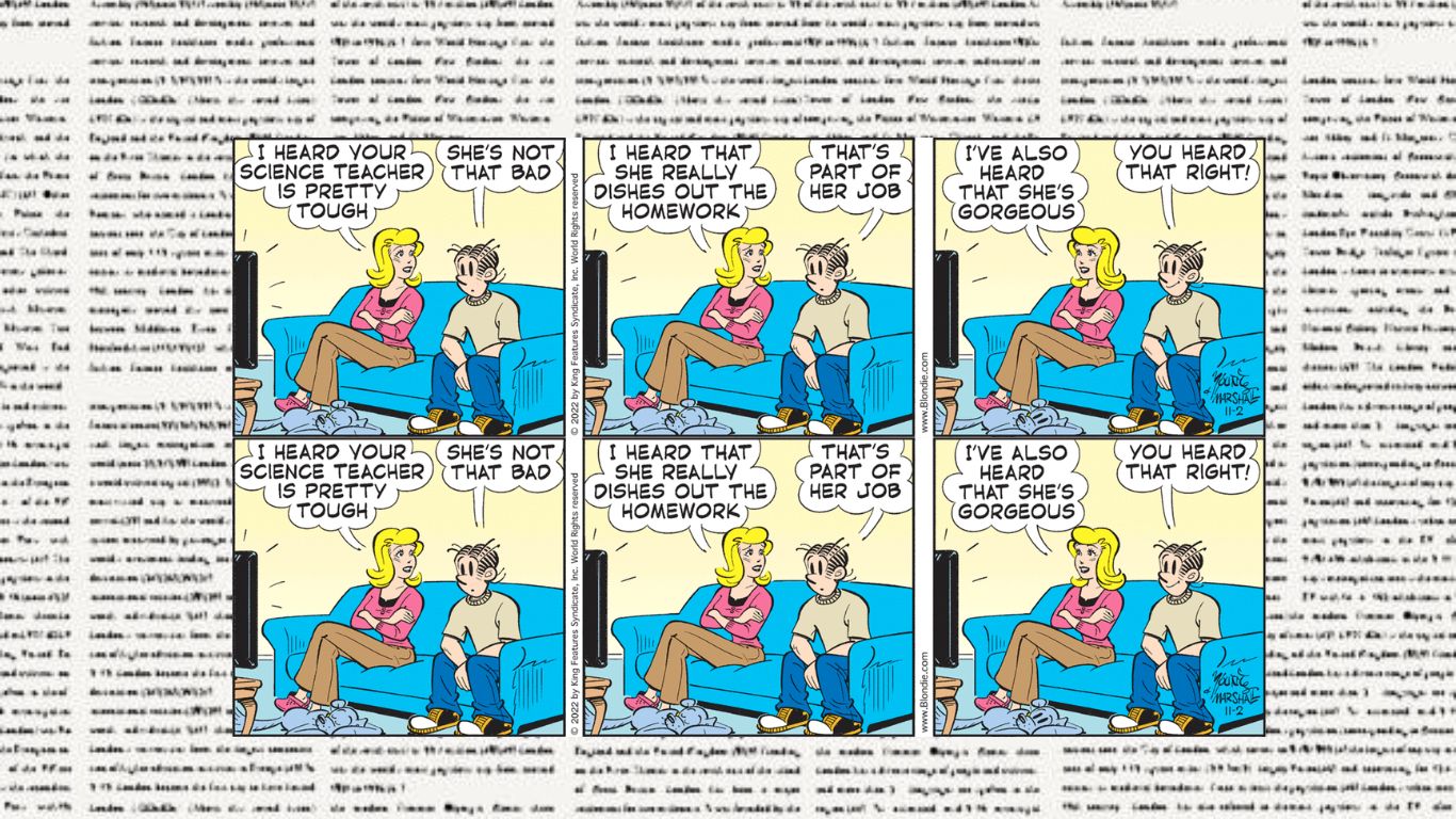 10 Newspaper Comic Strips with Exceptional Art Styles - Blondie