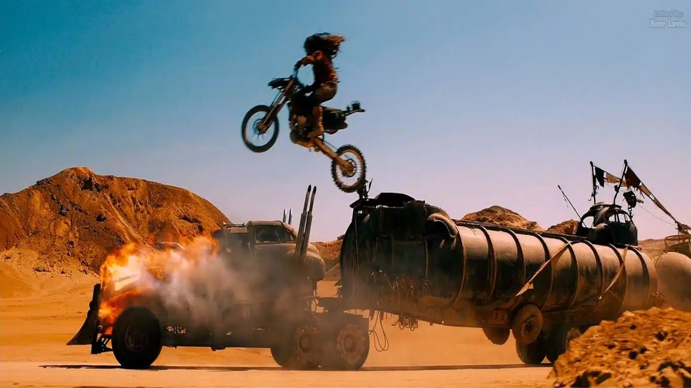 Mad Max: Fury Road (2015): Polecat sequence stunts