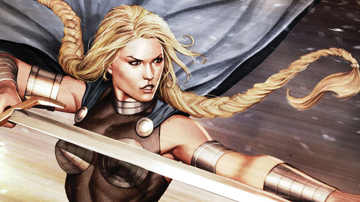 Top 10 Muscular Female Characters In Marvel Comics - Valkyrie (Brunnhilde)